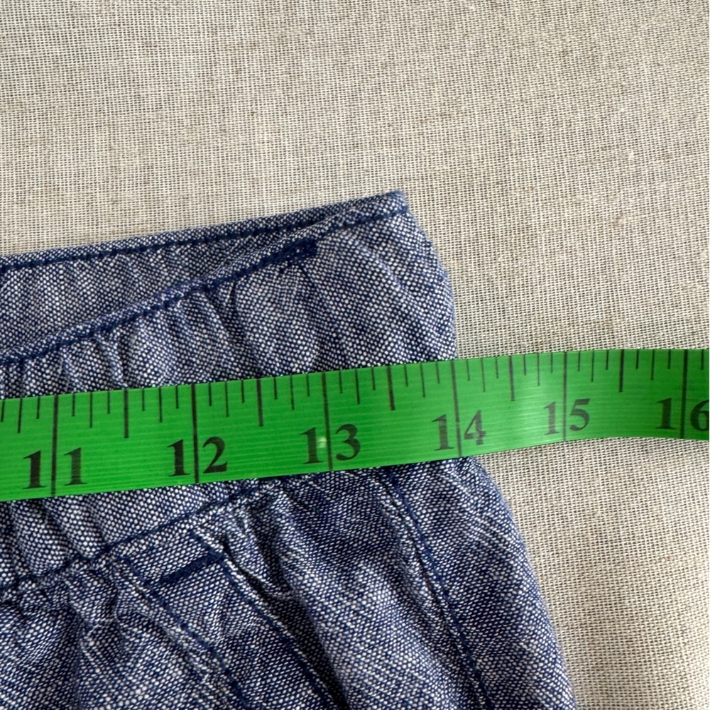 EUC GAP Blue Chambray Pants - Picture 6 of 6